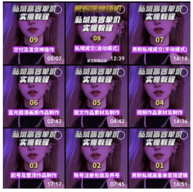 【男粉落地项目】零基础玩转男粉短视频转私域日产500+,2023某付费男粉高客单价副业实操教程插图(3) 流年日记