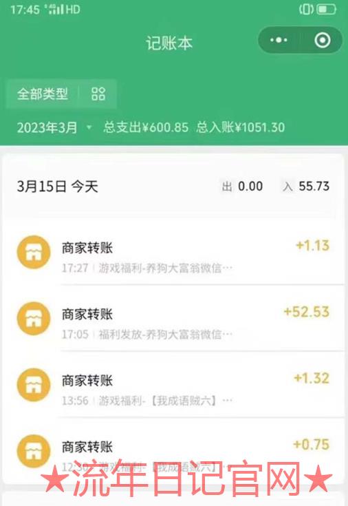2023年3月最新小微游戏掘金教程:一台手机日收益50-200,单人可操作5-10台手机操作简单项目插图(1) 流年日记