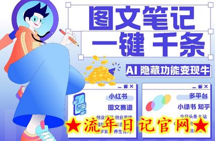 AI隐藏功能,秒生笔记,1分钟产出几千条,教你玩赚小红书小绿书图文引流,变现3w插图 AI隐藏功能,秒生笔记,1分钟产出几千条,教你玩赚小红书小绿书图文引流,变现3w插图