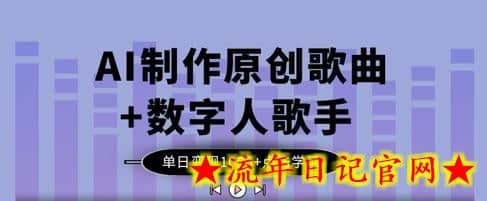 AI制作原创歌曲+数字人歌手,单日变现1k插图 AI制作原创歌曲+数字人歌手,单日变现1k插图