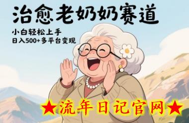 视频号治愈老奶奶赛道,小白轻松上手,日入多张,多平台变现插图 视频号治愈老奶奶赛道,小白轻松上手,日入多张,多平台变现插图