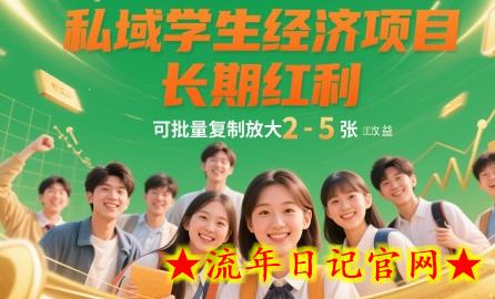 私域学生经济项目,长期红利,可批量复制放大,日收益2-5张插图 私域学生经济项目,长期红利,可批量复制放大,日收益2-5张插图