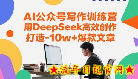 AI公众号写作训练营,用DeepSeek高效创作,打造10w+爆款文章插图 AI公众号写作训练营,用DeepSeek高效创作,打造10w+爆款文章插图