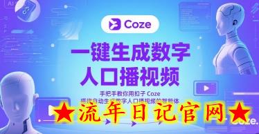 一键生成数字人口播视频,手把手教你用扣子Coze搭建自动生成数字人口播视频的智能体插图 一键生成数字人口播视频,手把手教你用扣子Coze搭建自动生成数字人口播视频的智能体插图