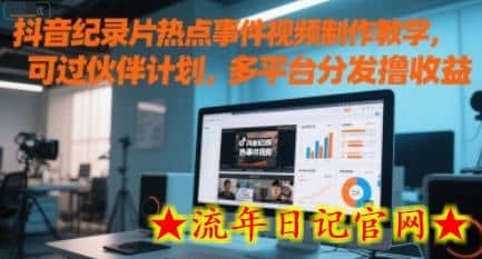 抖音纪录片热点事件视频制作教学,可过伙伴计划,多平台分发撸收益插图 抖音纪录片热点事件视频制作教学,可过伙伴计划,多平台分发撸收益插图