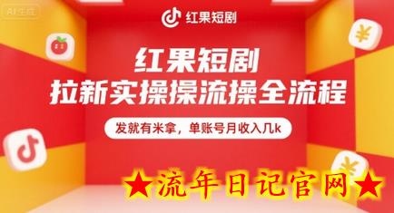 红果短剧拉新实操全流程,发就有米拿,单账号月收入几k插图 红果短剧拉新实操全流程,发就有米拿,单账号月收入几k插图
