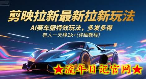 剪映拉新最新拉新玩法,AI赛车服特效玩法,多发多得,有人一天挣1k+(详细教程)插图 剪映拉新最新拉新玩法,AI赛车服特效玩法,多发多得,有人一天挣1k+(详细教程)插图