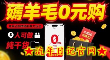 薅羊毛0元购,免单还倒挣钱的暴力玩法,人人可做,纯干货插图 薅羊毛0元购,免单还倒挣钱的暴力玩法,人人可做,纯干货插图