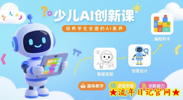 少儿AI创新课,培养学生全面的AI素养插图 少儿AI创新课,培养学生全面的AI素养