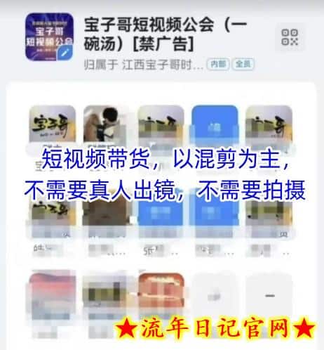 宝子哥头部团队短视频带货,以混剪为主,不需要真人出镜,不需要拍摄【更新8月】插图 宝子哥头部团队短视频带货,以混剪为主,不需要真人出镜,不需要拍摄【更新8月】