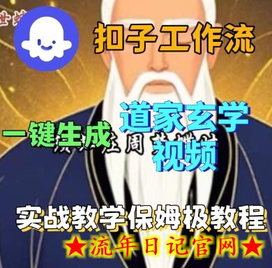 Coze扣子工作流一键生成道家玄学短视频,实战保姆级教程插图 Coze扣子工作流一键生成道家玄学短视频,实战保姆级教程