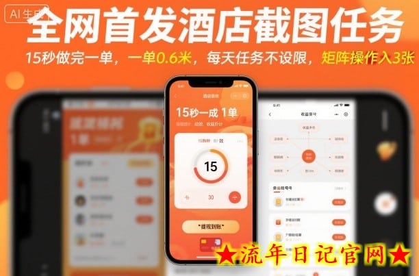 全网首发酒店截图任务,15秒做完一单,一单0.6米,每天任务不设限,矩阵操作日入3张【揭秘】插图 全网首发酒店截图任务,15秒做完一单,一单0.6米,每天任务不设限,矩阵操作日入3张【揭秘】
