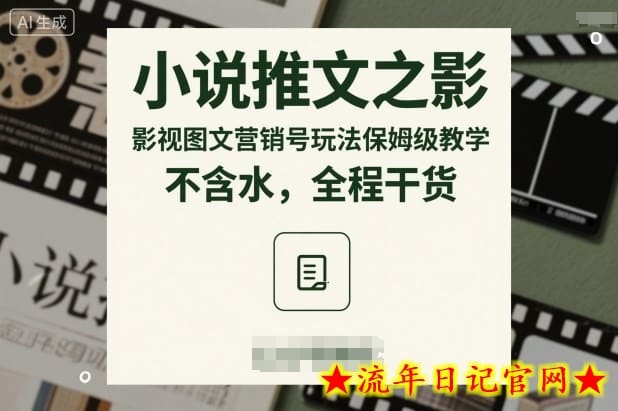 小说推文之影视图文营销号玩法保姆级教学,不含水,全程干货插图 小说推文之影视图文营销号玩法保姆级教学,不含水,全程干货