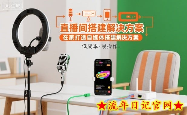 直播间搭建解决方案,在家打造自媒体搭建解决方案插图 直播间搭建解决方案,在家打造自媒体搭建解决方案