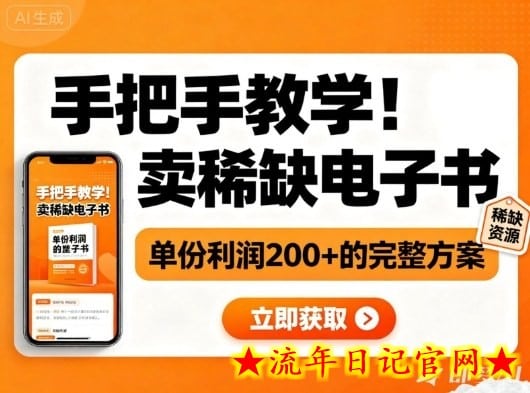 手把手教学!在小红书卖稀缺电子书,单份利润2张+的完整方案插图 手把手教学!在小红书卖稀缺电子书,单份利润2张+的完整方案