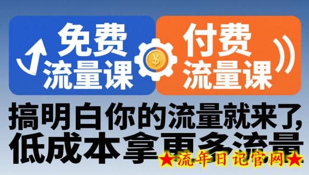 拼多多免费流量课+付费流量课,搞明白你的流量就来了,低成本拿更多流量插图 拼多多免费流量课+付费流量课,搞明白你的流量就来了,低成本拿更多流量