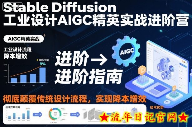 Stable Diffusion工业设计AIGC精英实战进阶营,彻底颠覆传统设计流程,实现降本增效插图 Stable Diffusion工业设计AIGC精英实战进阶营,彻底颠覆传统设计流程,实现降本增效