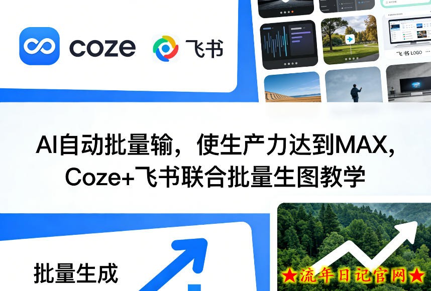 AI自动批量输,使生产力达到MAX,Coze+飞书联合批量生图教学插图 AI自动批量输,使生产力达到MAX,Coze+飞书联合批量生图教学