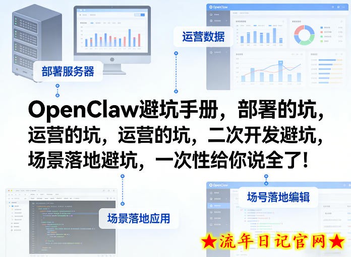 OpenClaw小龙虾避坑手册,部署的坑,运营的坑,二次开发避坑,场景落地避坑,一次性给你说全了!插图 OpenClaw小龙虾避坑手册,部署的坑,运营的坑,二次开发避坑,场景落地避坑,一次性给你说全了!