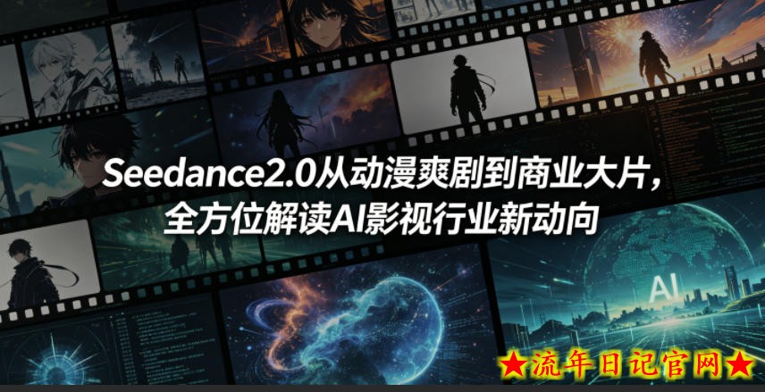 Seedance2.0从动漫爽剧到商业大片,全方位解读AI影视行业新动向插图 Seedance2.0从动漫爽剧到商业大片,全方位解读AI影视行业新动向