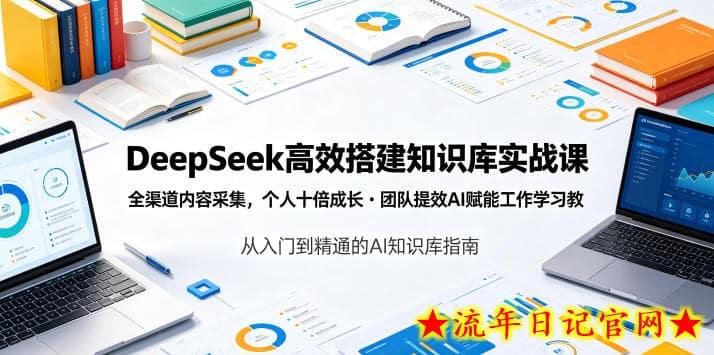 DeepSeek高效搭建知识库实战课,全渠道内容采集,个人十倍成长・团队提效,AI赋能工作学习插图 DeepSeek高效搭建知识库实战课,全渠道内容采集,个人十倍成长・团队提效,AI赋能工作学习