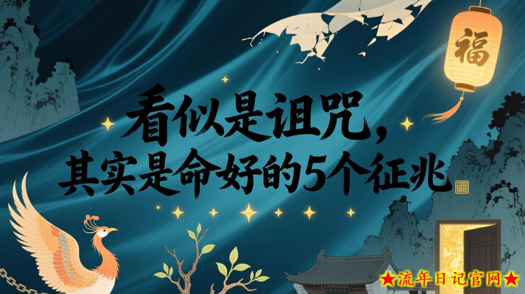 付费文章:看似是诅咒,其实是命好的5个征兆插图 付费文章:看似是诅咒,其实是命好的5个征兆