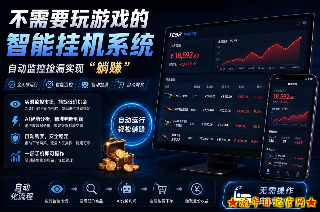 不用玩游戏的游戏搬砖项目,无需自己挂G,无需购买任何额外设备,所有数据支持任何形式验证【揭秘】插图 不用玩游戏的游戏搬砖项目,无需自己挂G,无需购买任何额外设备,所有数据支持任何形式验证【揭秘】