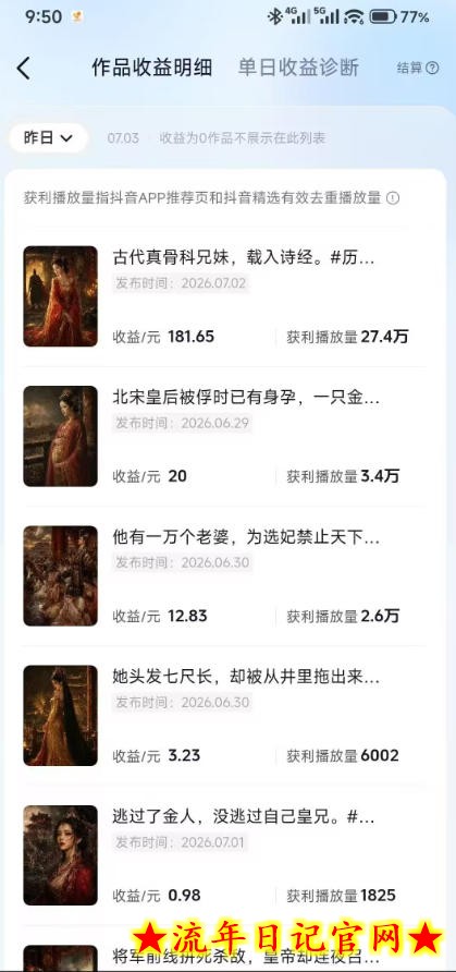 抖音某大佬的AI历史漫画图文赛道,半个小时更一条,邪修过伙伴计划,日入300+插图(2) 抖音某大佬的AI历史漫画图文赛道,半个小时更一条,邪修过伙伴计划,日入300+