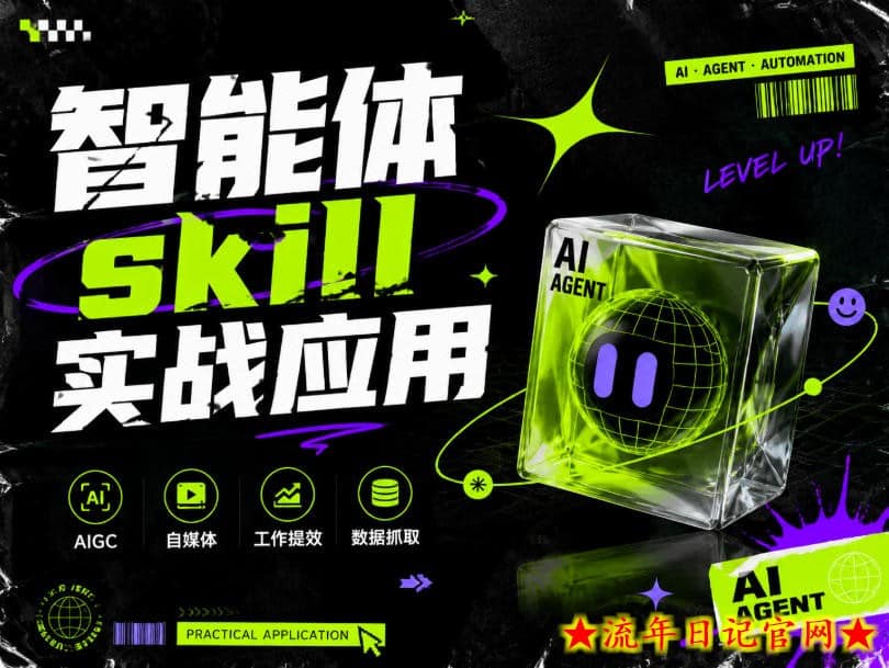 智能体skill实战应用,为寻求利用智能体进行工作提效的人打造,案例演示,纯实战课插图 智能体skill实战应用,为寻求利用智能体进行工作提效的人打造,案例演示,纯实战课
