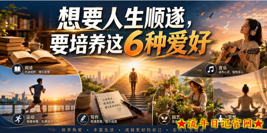 公众号付费文章:想要人生顺遂,要培养这6种爱好插图 公众号付费文章:想要人生顺遂,要培养这6种爱好