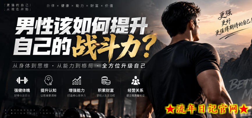付费文章:男性该如何提升自己的战斗力?插图 付费文章:男性该如何提升自己的战斗力?