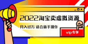《2022淘宝卖虚拟资源项目》月入过万详细实操:适合新手及所有人-流年日记