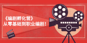 《编剧孵化营》从零基础到职业编剧-流年日记