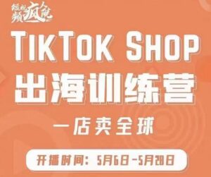 疯人院:TikTok Shop出海训练营(一店卖全球),出海抢占全球新流量,货卖全世界-流年日记