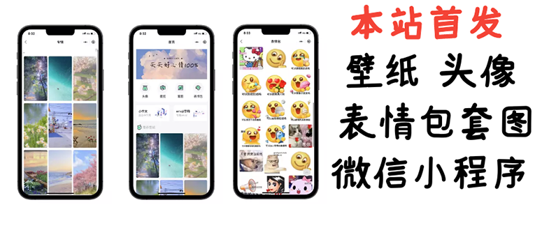 小白0基础搭建微信壁纸头像表情包小程序：一单赚几百【含源码+视频教程】-流年日记