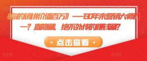 《你的销讲价值百万》—130年来营销大师们一？直隐藏，绝不外传的赚钱藏？-流年日记