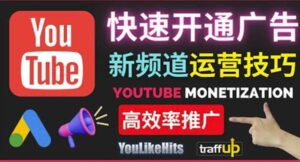 Youtube油管新频道如何快速开通广告获利:快速获取粉丝和收益的方法-流年日记