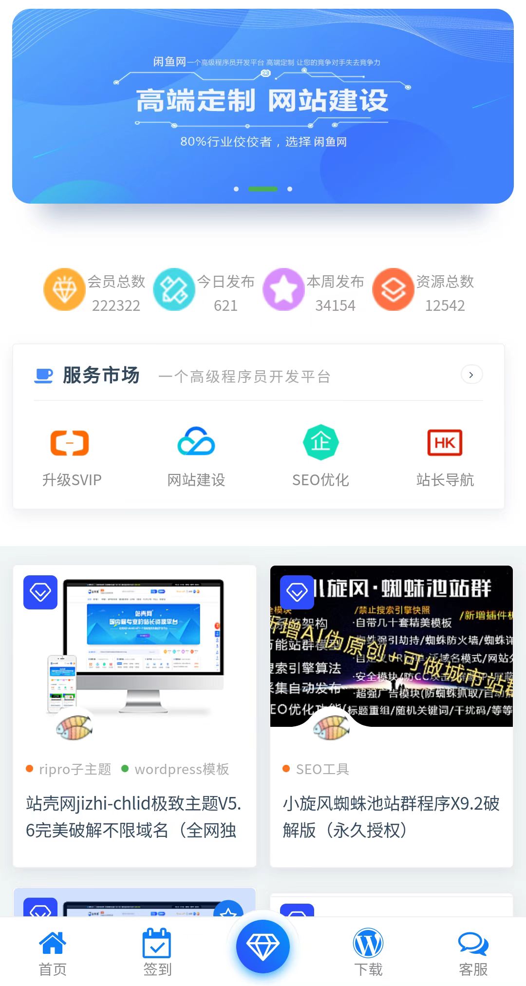 搭建一个小众冷门源码下载站，卖源码或卖VIP会员 轻松月入过万（教程+源码)插图(1)