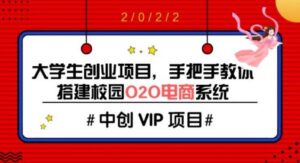 围绕大学生创业项目,手把手教你搭建校园O2O电商系统(搭建教程+源码)-流年日记