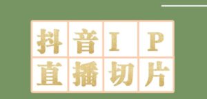外面收费1980的抖音明星直播切片玩法,内含各大明星授权渠道+投流教程+新人快速出单玩法-流年日记