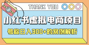 最新小红书项目-学科虚拟资料搞钱玩法,案例解析-流年日记