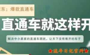 2023冠东·淘系直通车保姆级教程,全面讲解直通车就那么简单-流年日记