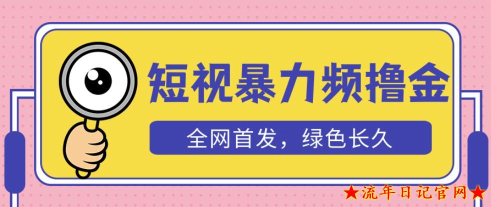 2023网上收费1680的短视频暴力撸金，日入300+长期可做，赠自动收款平台免费全网首发-流年日记