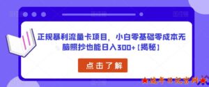 2023正规暴利流量卡项目,小白零基础零成本无脑照抄也能日入300+【揭秘】-流年日记