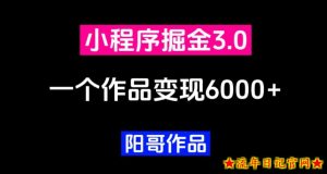 零投资，小白易上手，单日最高6000，小程序掘金3.0-流年日记