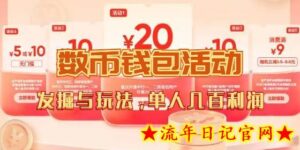 数字人民币_从严选为起点细讲个人怎么领红包(单人利润几百+)-流年日记