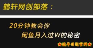20分钟教会你电商月入3W的5个步骤,操作非常简单粗暴-流年日记