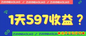 卖AI指令,1份19.9元,1天能卖30份?轻松收益597元?-流年日记
