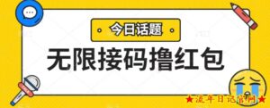 无脑搬砖项目无限接码撸红包收益无上限-流年日记