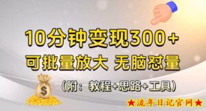 AI掘金-GPT创作爆文日入300+,保姆式教学,含教学+思路+工具使用-流年日记